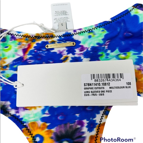 Stella McCartney**Floral Long Sleeve Monokini**Sm. $589 - Picture 6 of 6